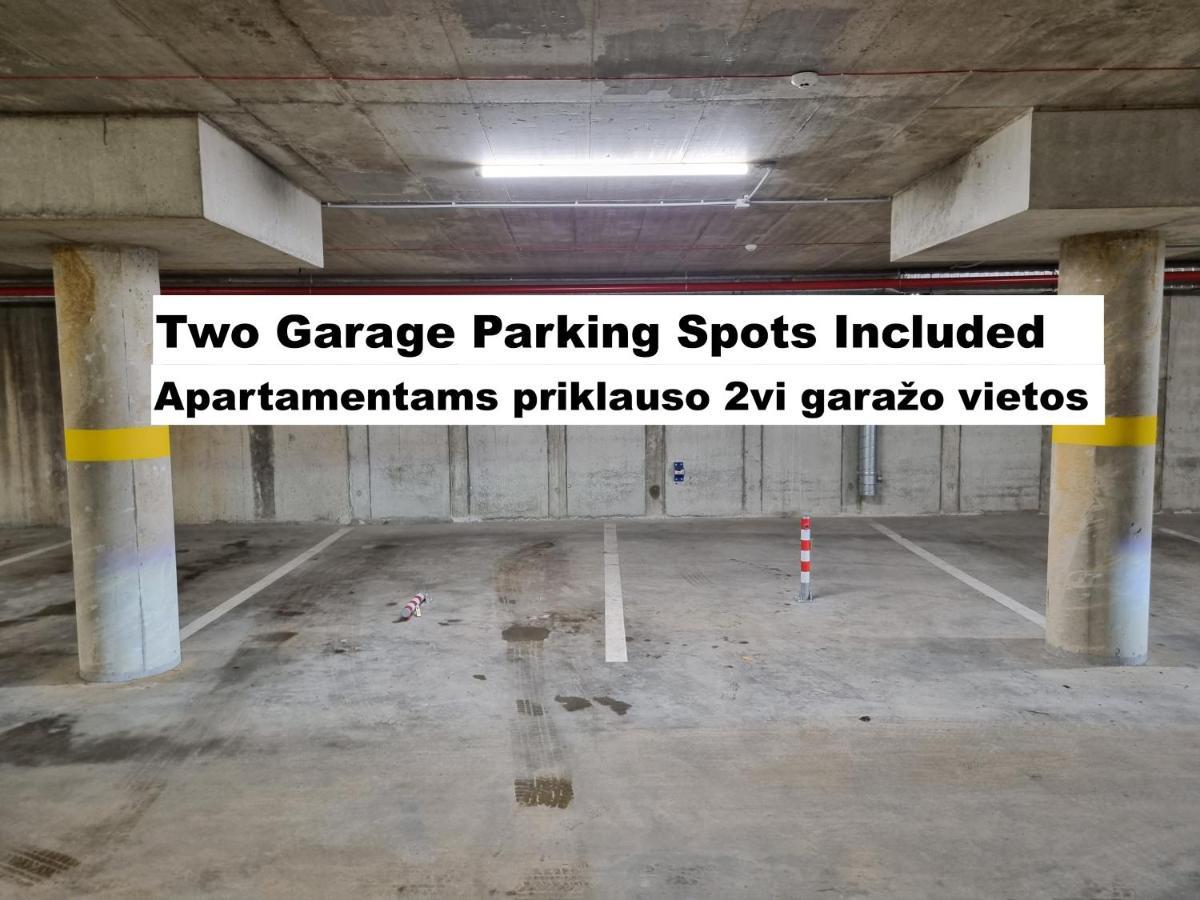 2 Bedroom Apt, 2 Garage Spots & Balconies, Self Check-In, By Cohost Druskininkai Dış mekan fotoğraf