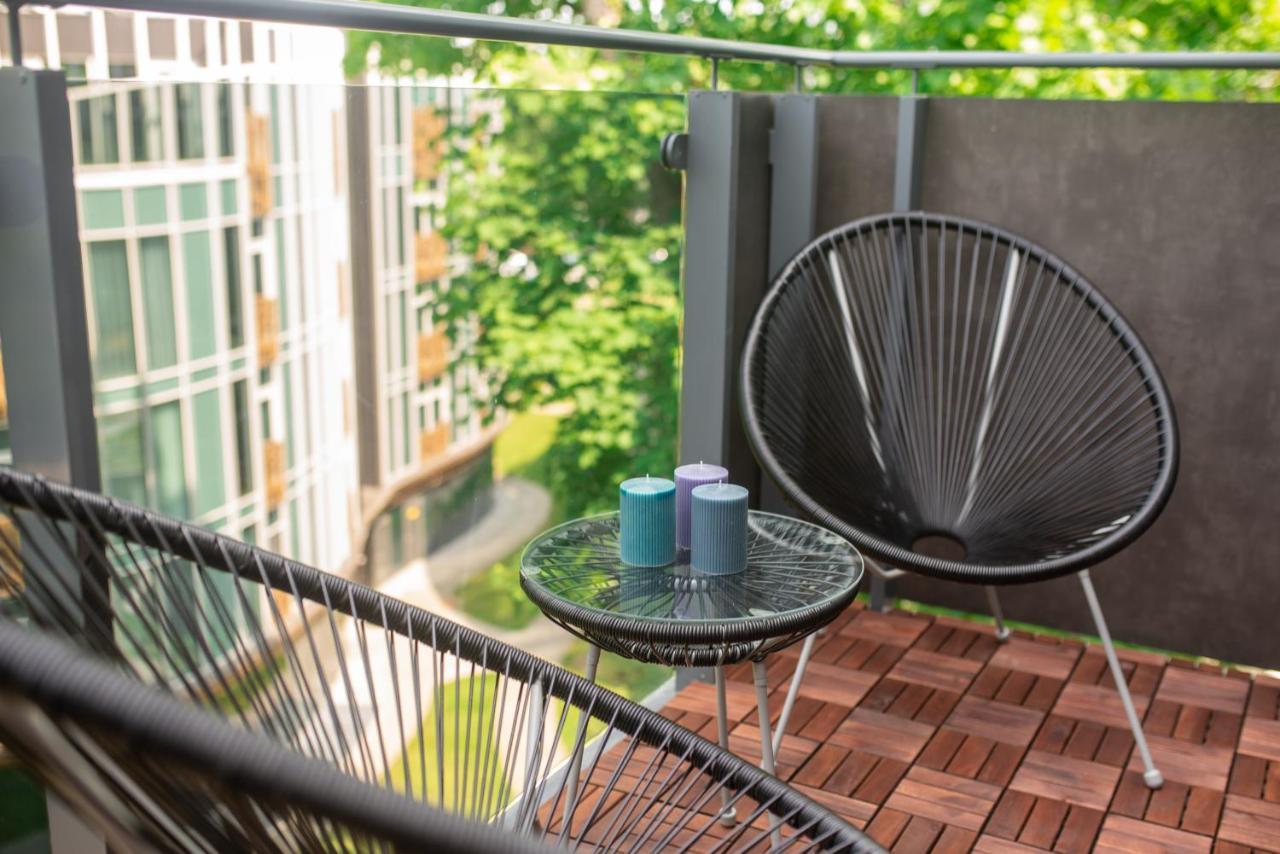 2 Bedroom Apt, 2 Garage Spots & Balconies, Self Check-In, By Cohost Druskininkai Dış mekan fotoğraf