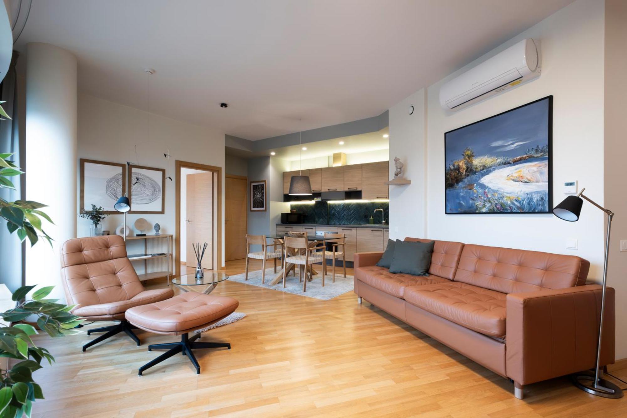 2 Bedroom Apt, 2 Garage Spots & Balconies, Self Check-In, By Cohost Druskininkai Dış mekan fotoğraf