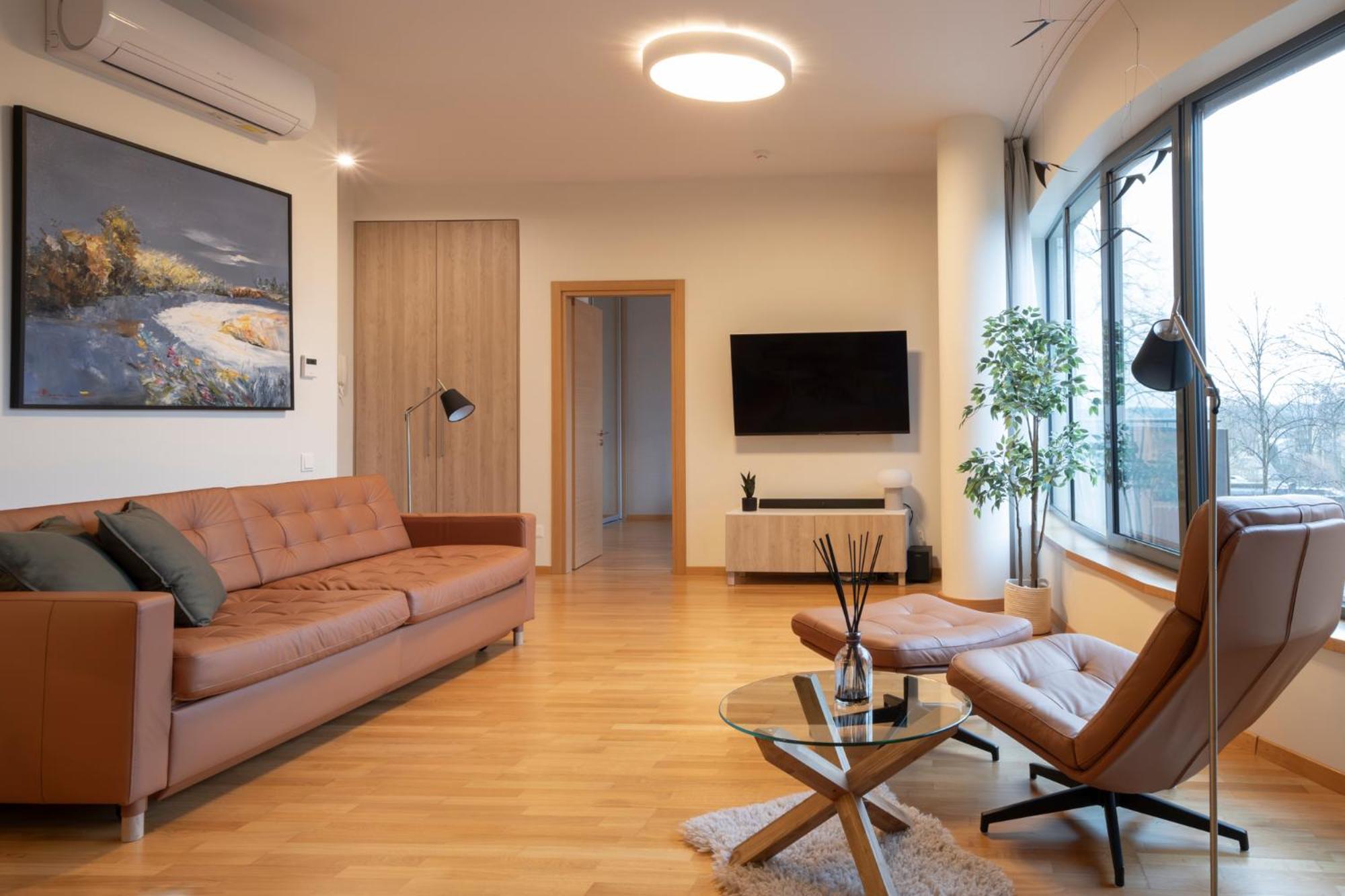 2 Bedroom Apt, 2 Garage Spots & Balconies, Self Check-In, By Cohost Druskininkai Dış mekan fotoğraf