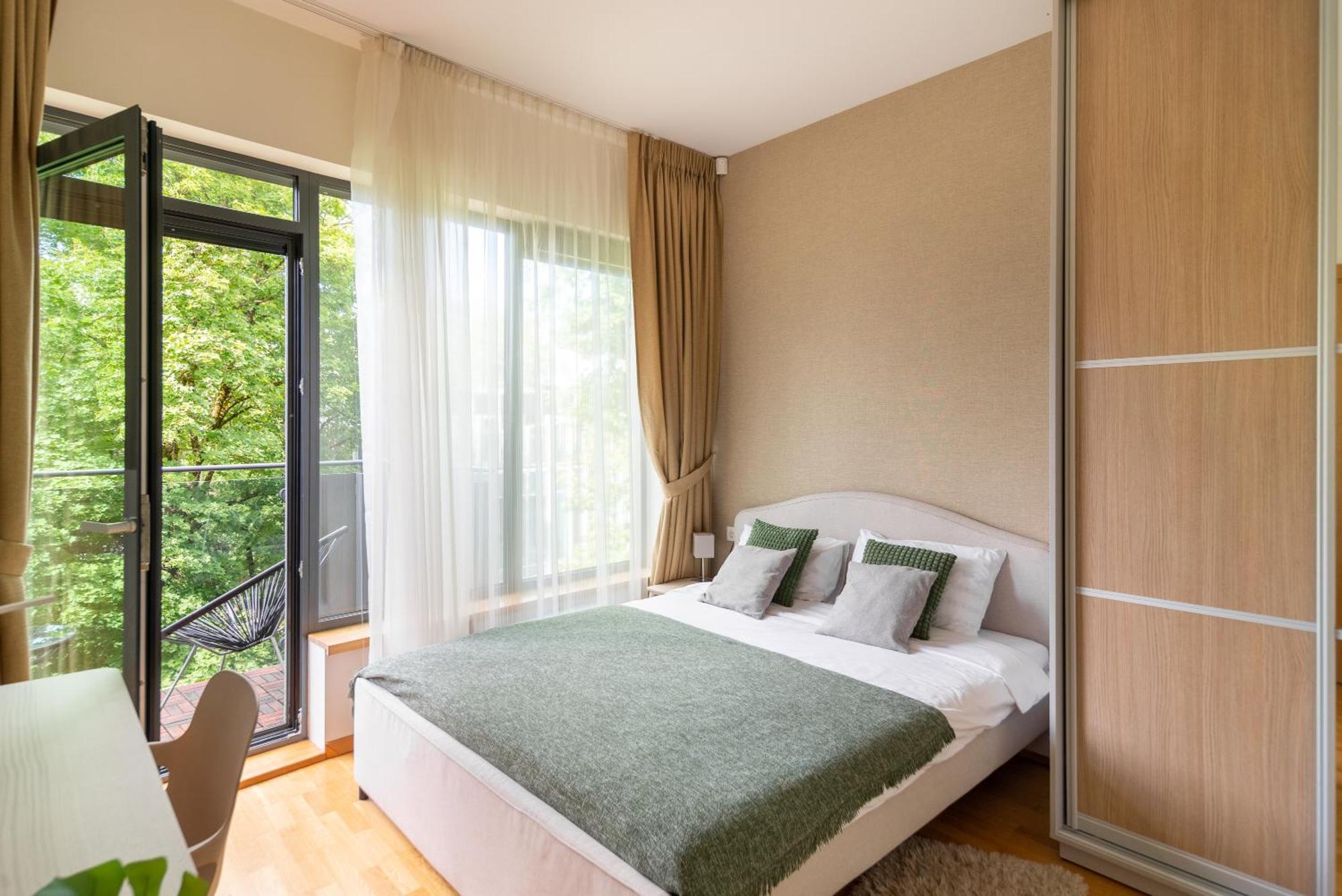 2 Bedroom Apt, 2 Garage Spots & Balconies, Self Check-In, By Cohost Druskininkai Dış mekan fotoğraf