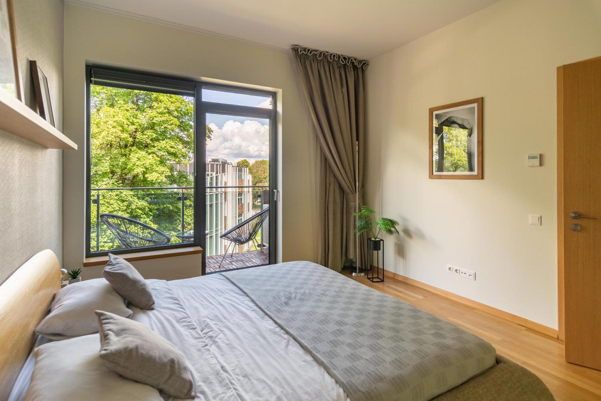 2 Bedroom Apt, 2 Garage Spots & Balconies, Self Check-In, By Cohost Druskininkai Dış mekan fotoğraf
