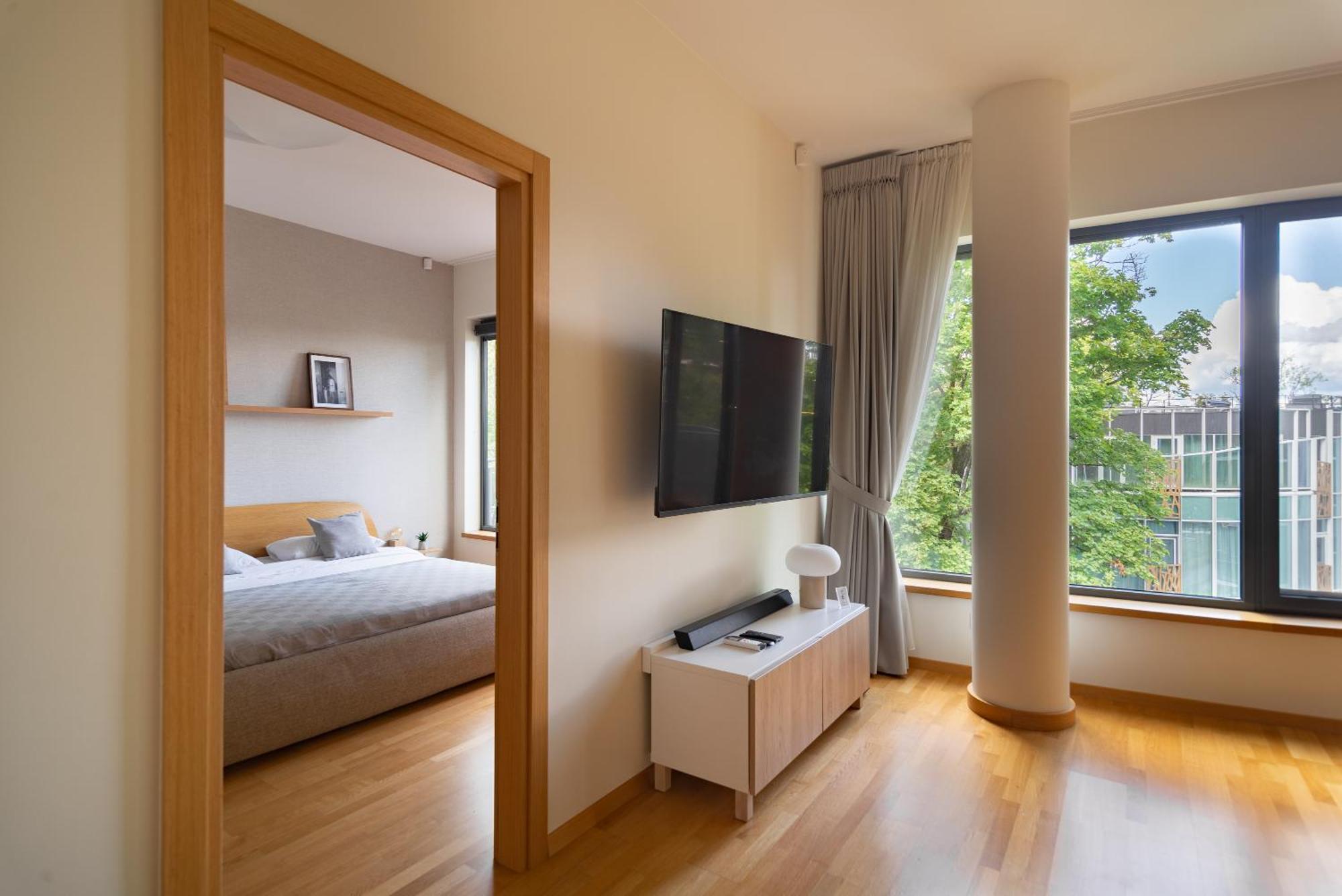 2 Bedroom Apt, 2 Garage Spots & Balconies, Self Check-In, By Cohost Druskininkai Dış mekan fotoğraf
